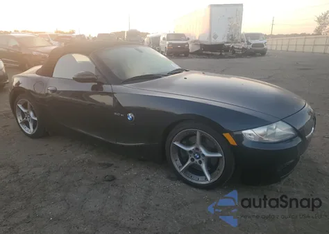 2007 BMW Z4 3.0Si from USA, damaged, VIN 4USBU53547LX02827